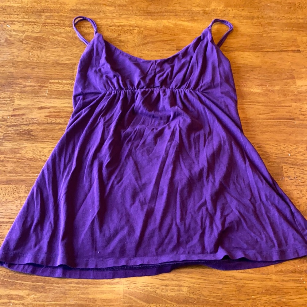 The Limited Plum Babydoll Tanktop